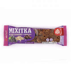 Tyčinka Mixit Mixitka BEZ LEPKU - Černý rybíz + čokoláda (60 g)