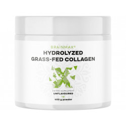 BrainMax Hydrolyzovaný Kolagen, Grass-fed Collagen (400 g)