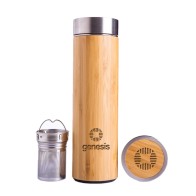 Genesis Bambusová lahev se sítkem (500 ml)