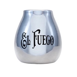 Bílá keramická kalabasa - Guarani (350 ml)