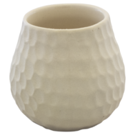 Bílá keramická kalabasa (350 ml)