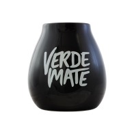 Černá keramická kalabasa - Verde Mate - (350 ml)