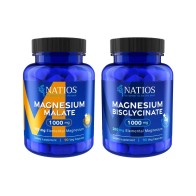 NATIOS Balíček hořčíků, Ranní energie + Klidný spánek