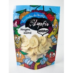 Lyofio Banán plátky lyofilizované (mrazem sušené) 20 g