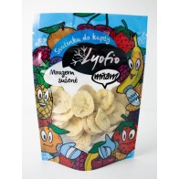 Lyofio Banán plátky lyofilizované (mrazem sušené) 20 g