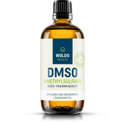 WoldoHealth DMSO dimethylsulfoxid 99,9% (100 ml)