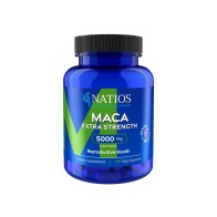 NATIOS Maca Extract, 5000 mg, Extra Strength, 90 veganských kapslí