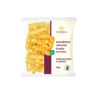 Křupky jáhlové červená řepa a jablko - Natural Jihlava bez lepku 40g