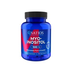 NATIOS Myo-Inositol, 500 mg, 90 veganských kapslí