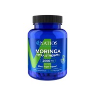 NATIOS Moringa Extract, 2000 mg, Extra Strength, 90 veganských kapslí