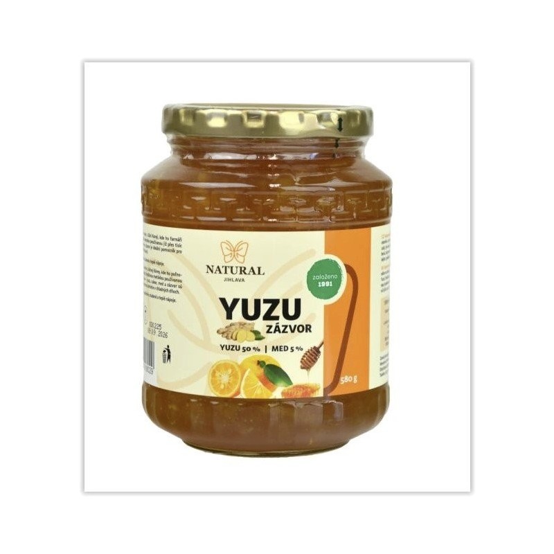 YUZU zázvor - Natural Jihlava (580g)