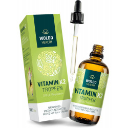 WoldoHealth Vitamin K2 (MK-7 200 μg, 50 ml)
