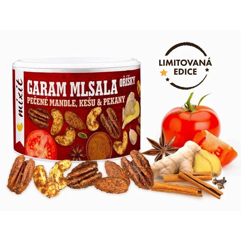 Mixit Oříšky z pece – Garam Mlsala koření (150 g)