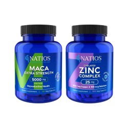 NATIOS balíček pro muže - Maca + Zinek