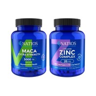 NATIOS balíček pro muže - Maca + Zinek