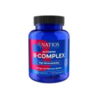 NATIOS Activated B-Complex, Aktivní formy vitamínů B, 100 veganských kapslí