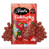 Lyofio Kukuřičné křupky – jahoda (80 g)
