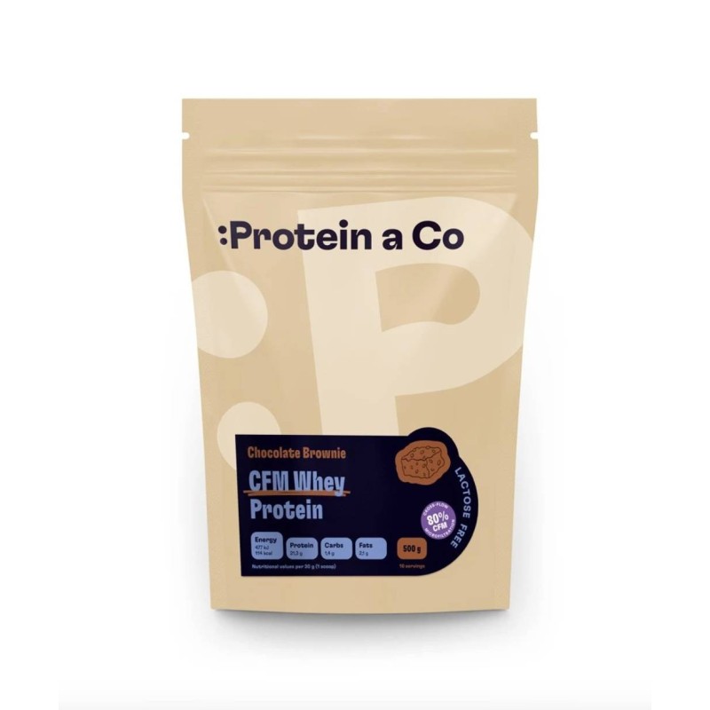 Protein a Co Bezlaktózový CFM Whey (1000 g) - Chocolate brownie