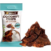 Mixit kokosové chipsy do kapsy – Kakao 45g