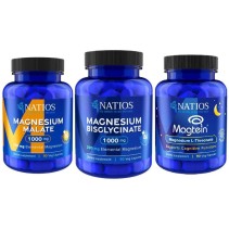 NATIOS balíček Kompletní dávka hořčíku (Magtein, Magnesium Malate, Magnesium Bisglycinate)