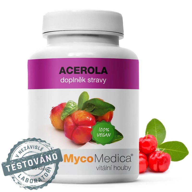 Mycomedica - Acerola (90 kapslí)
