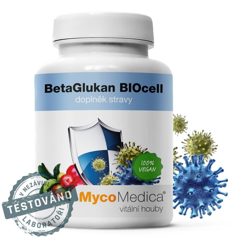 Mycomedica- BetaGlukan BIOcell (90 kapslí)