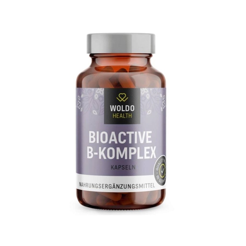Woldohealth Bioactive B-komplex (90 kapslí)