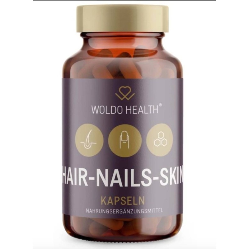 Woldohealth Hair-Nails-Skin Complex (90 kapslí)