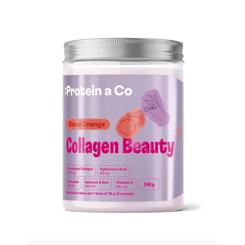 Protein a co Collagen Beauty - Blood orange (340 g)