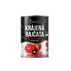Krájená rajčata s rajčatovou šťávou - Bassta (400g)