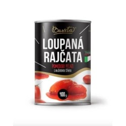 Loupaná rajčata s rajčatovou šťávou - Bassta (400g)