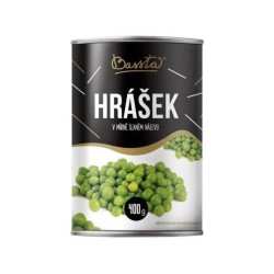 Hrášek v mírně slaném nálevu - Bassta (400g)