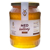 Med květový lipový (950 g) Včelařství Kvasnička