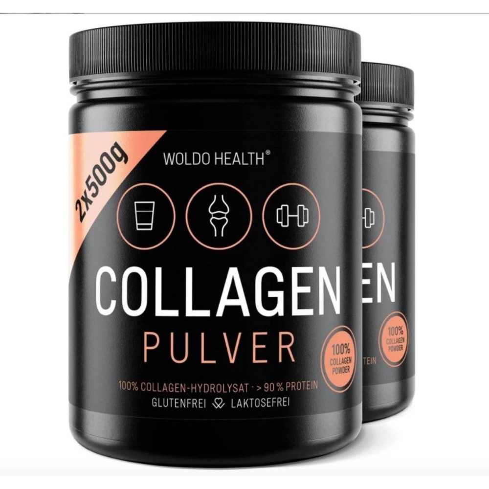 WoldoHealth Hovězí Kolagen (2x500g)