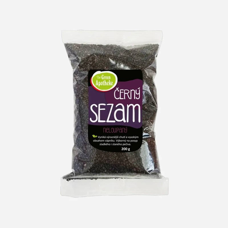 Green Apotheke  Sezam černý neloupaný (200 g)