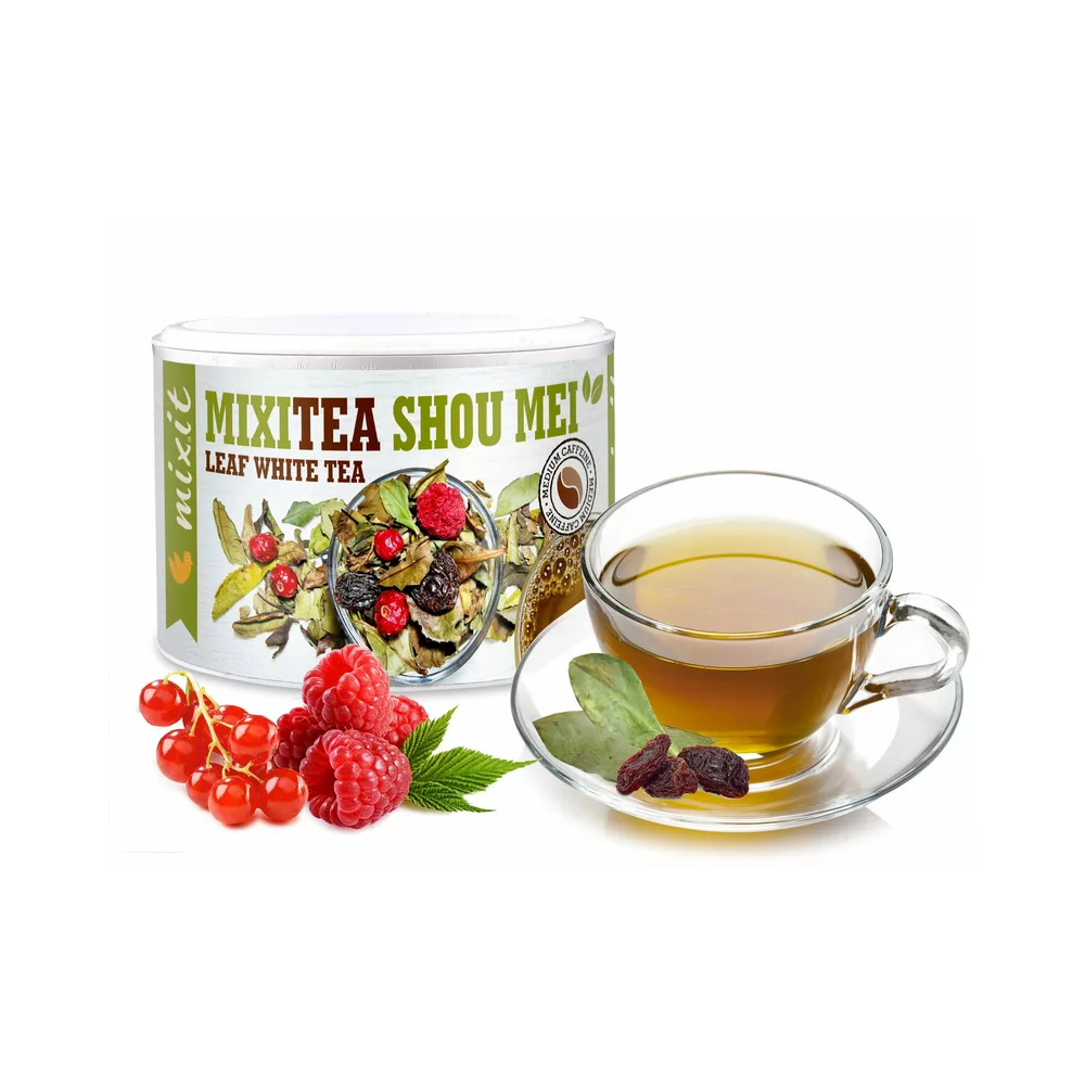 Mixitea – Bílý čaj Showman Malina (40g)