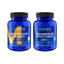 NATIOS Balíček hořčíků, Ranní energie + Klidný spánek