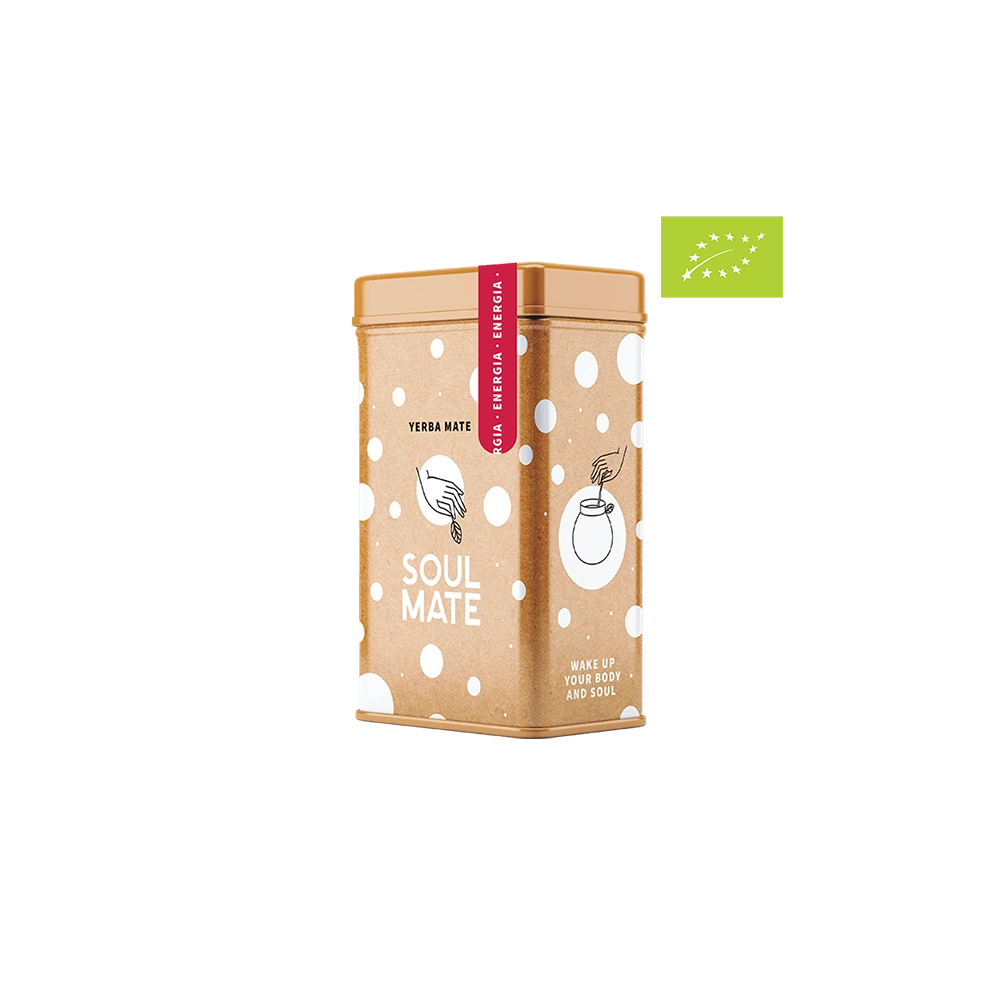 Yerbera – Plechovka + Soul Mate Orgánica Energia (500g)