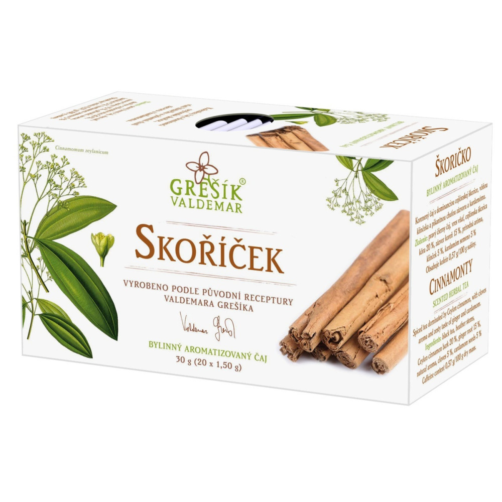 Grešík Skoříček bylinný porcovaný čaj (30g)