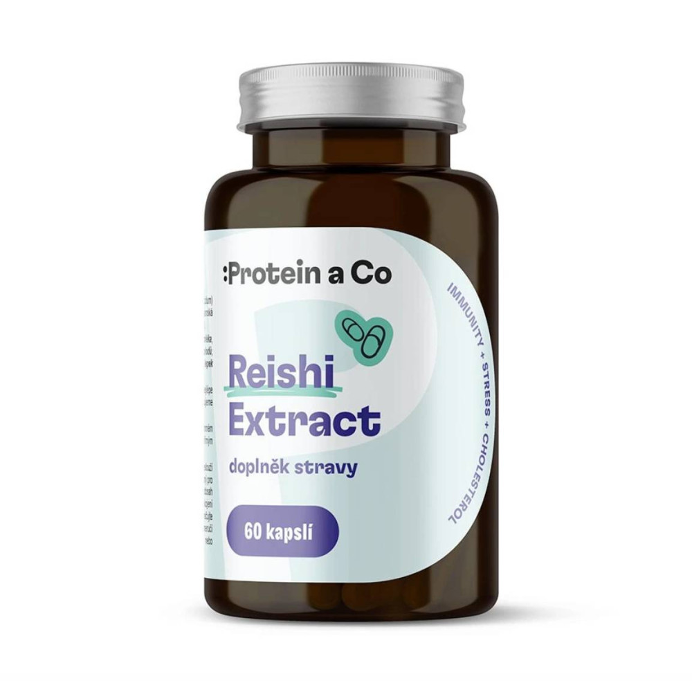 Protein a co - Reishi extrakt – 60 kapslí
