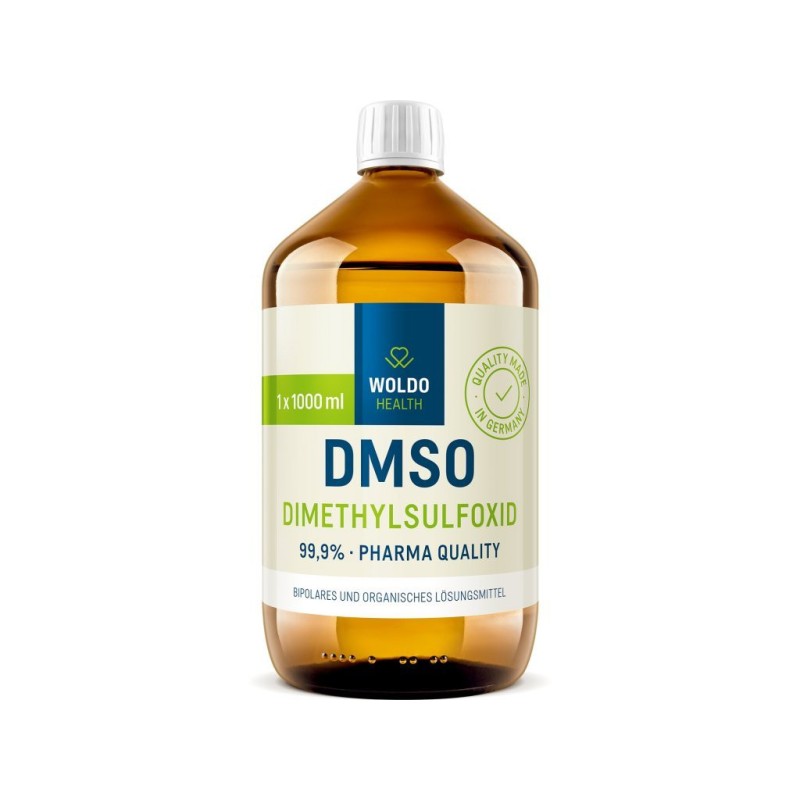 WoldoHealth DMSO dimethylsulfoxid 99,9% (1000 ml)