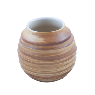 Keramická kalabasa medové barvy (350 ml)