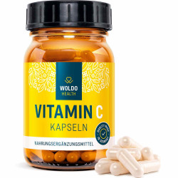 WoldoHealth Vitamín C (120 kapslí)