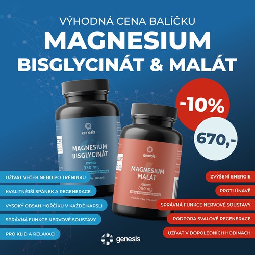 Magnesium Bisglycinát a Malát
